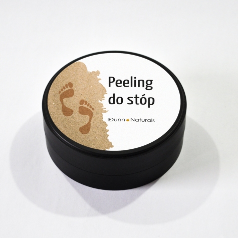 Peeling do stóp 100 % natury