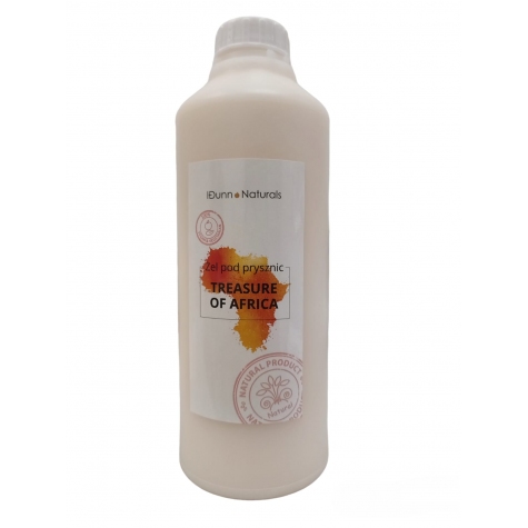 Naturalny żel pod prysznic Treasure of Africa 1000 ml  ZAPAS